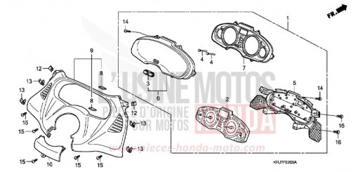 COMPTEUR DE VITESSE FES125AB de 2011